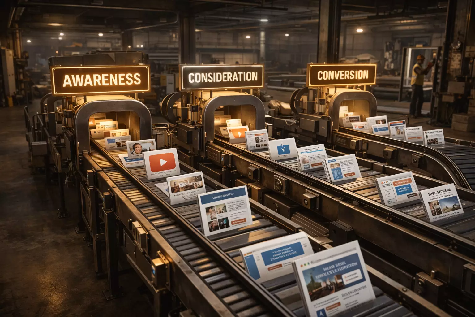 Content marketing team reviewing audience engagement metrics